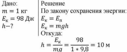 Тело массой 1 кг свободно