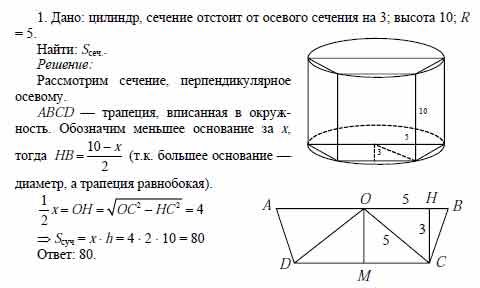 Осевые сечения и сечения параллельные основанию презентация