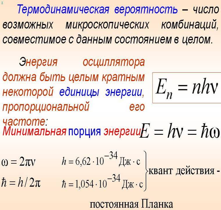 Вероятность в физике