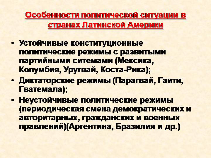 Этапы формирования политической